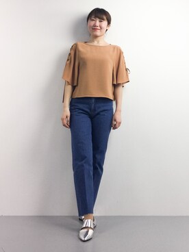 まるさん（レディース・161cm）の春コーディネート