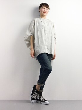 まるさん（レディース・161cm）の春コーディネート