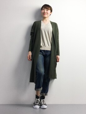 まるさん（レディース・161cm）の春コーディネート