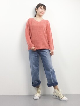 まるさん（レディース・161cm）の春コーディネート