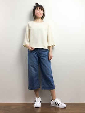 まるさん（レディース・161cm）の春コーディネート