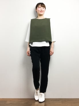 まるさん（レディース・161cm）の春コーディネート