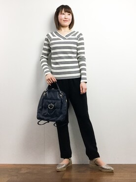 「MULLER（ミューラー）のアイテム」を使った、まるさん（レディース・161cm）の春コーディネート