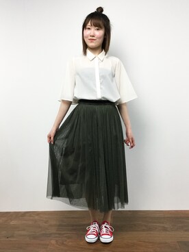 まるさん(レディース・161cm)の春コーディネート
