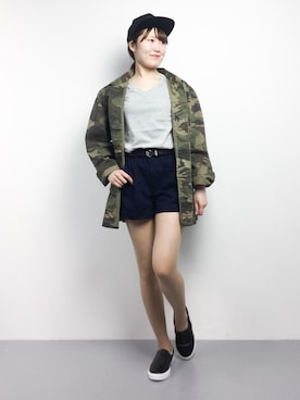 まるさん（レディース・161cm）の春コーディネート