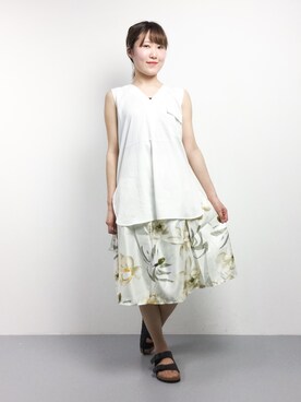 まるさん(レディース・161cm)の春コーディネート