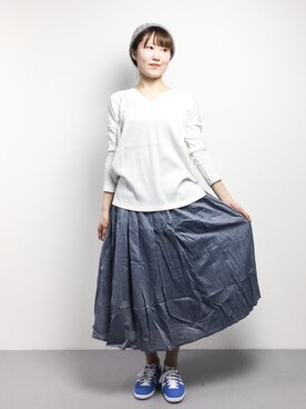 まるさん（レディース・161cm）の春コーディネート