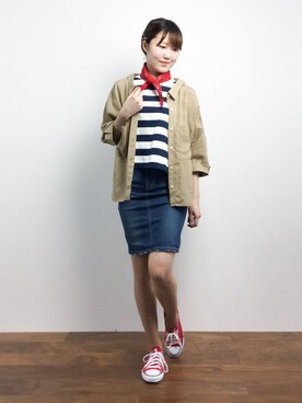 まるさん（レディース・161cm）の春コーディネート