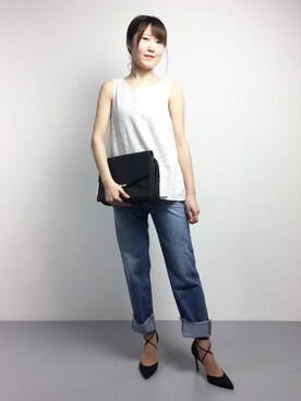 まるさん(レディース・161cm)の春コーディネート