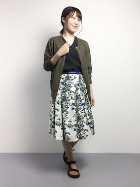 まるさん（レディース・161cm）の春コーディネート