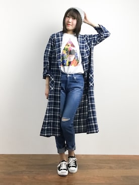 まるさん(レディース・161cm)の春コーディネート