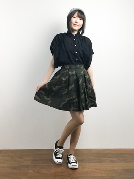 まるさん（レディース・161cm）の春コーディネート