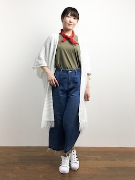 まるさん（レディース・161cm）の春コーディネート