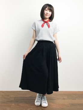 まるさん（レディース・161cm）の春コーディネート