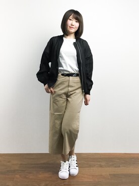 まるさん（レディース・161cm）の春コーディネート