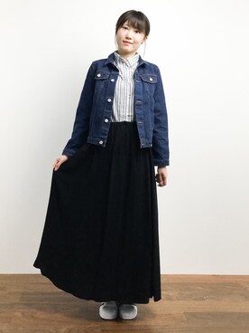 まるさん（レディース・161cm）の春コーディネート