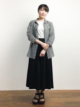まるさん（レディース・161cm）の春コーディネート