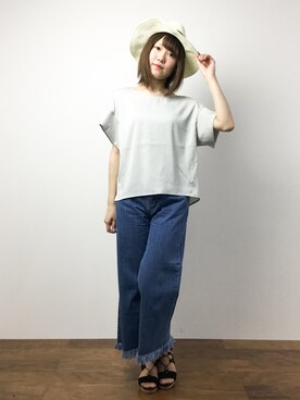 まるさん（レディース・161cm）の春コーディネート