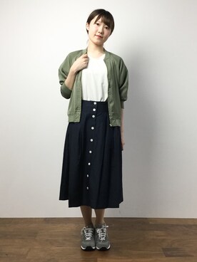 まるさん（レディース・161cm）の春コーディネート