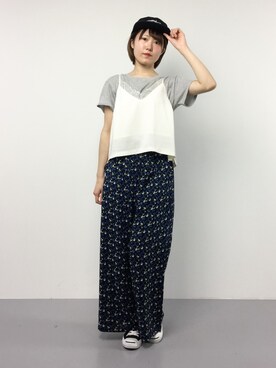 まるさん（レディース・161cm）の春コーディネート