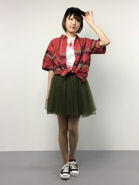 まるさん（レディース・161cm）の春コーディネート