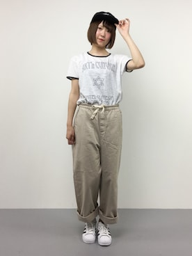 まるさん(レディース・161cm)の春コーディネート