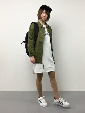 まるさん（レディース・161cm）の春コーディネート