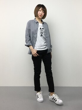 まるさん（レディース・161cm）の春コーディネート