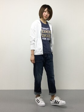 まるさん（レディース・161cm）の春コーディネート