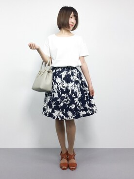 まるさん（レディース・161cm）の春コーディネート