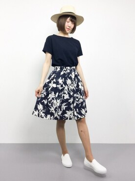 まるさん（レディース・161cm）の春コーディネート