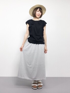 まるさん(レディース・161cm)の春コーディネート