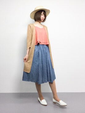 まるさん（レディース・161cm）の春コーディネート