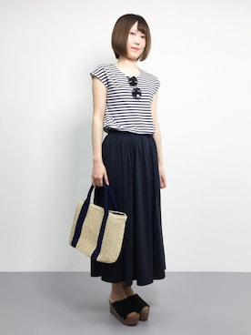 まるさん(レディース・161cm)の春コーディネート