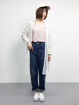 まるさん（レディース・161cm）の春コーディネート