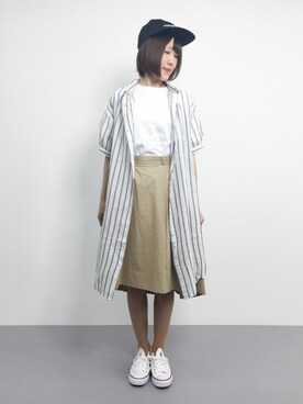 まるさん(レディース・161cm)の春コーディネート