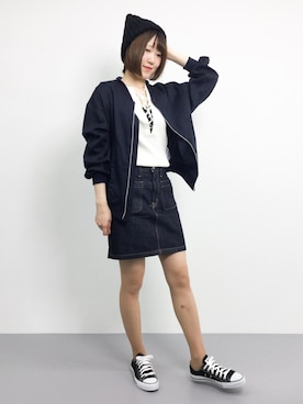 まるさん（レディース・161cm）の春コーディネート