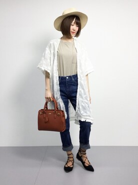 まるさん（レディース・161cm）の春コーディネート