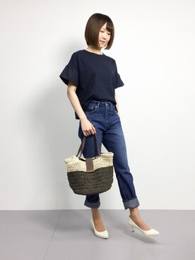 まるさん（レディース・161cm）の春コーディネート