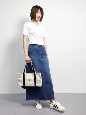 まるさん（レディース・161cm）の春コーディネート