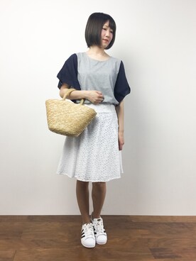 まるさん（レディース・161cm）の夏コーディネート