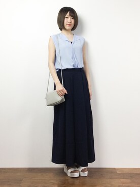 まるさん（レディース・161cm）の夏コーディネート