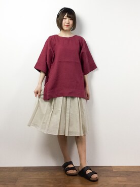 まるさん(レディース・161cm)の夏コーディネート