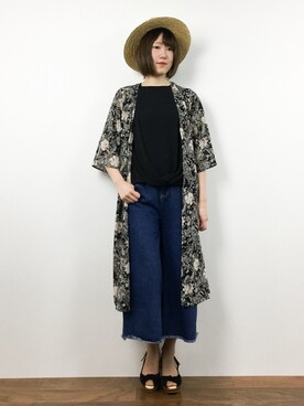 まるさん（レディース・161cm）の夏コーディネート