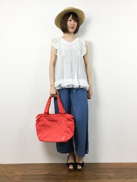 まるさん（レディース・161cm）の夏コーディネート