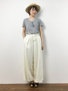 まるさん（レディース・161cm）の夏コーディネート