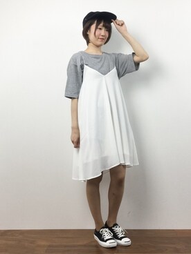 まるさん（レディース・161cm）の夏コーディネート