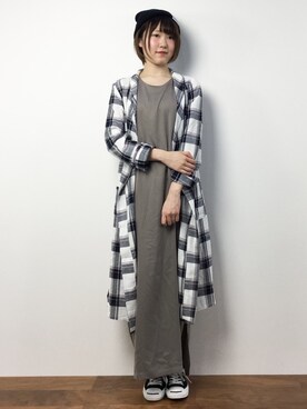 まるさん（レディース・161cm）の夏コーディネート