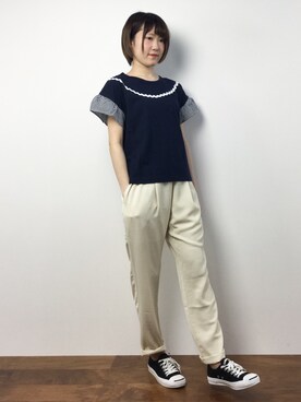 まるさん（レディース・161cm）の夏コーディネート