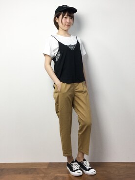 まるさん（レディース・161cm）の夏コーディネート